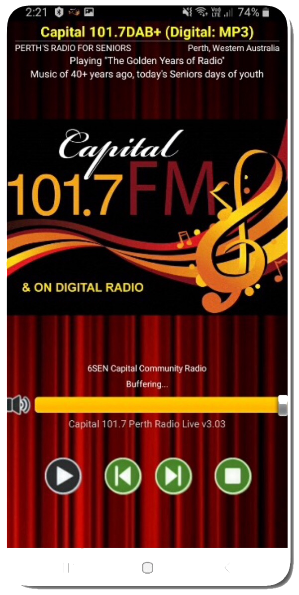 Capital Community Radio app